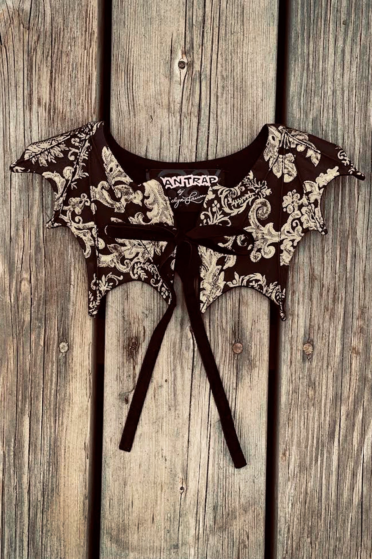 Gold Baroque Bat Collar