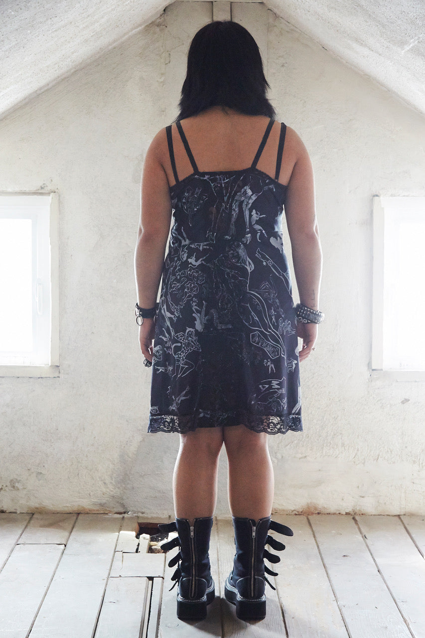 Black B!tch Print Slip 3/5