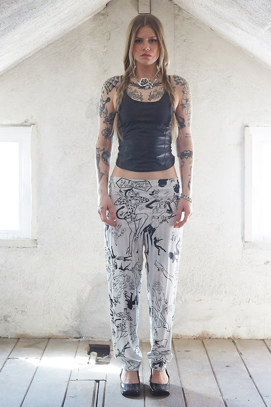 B!tch Print Pant