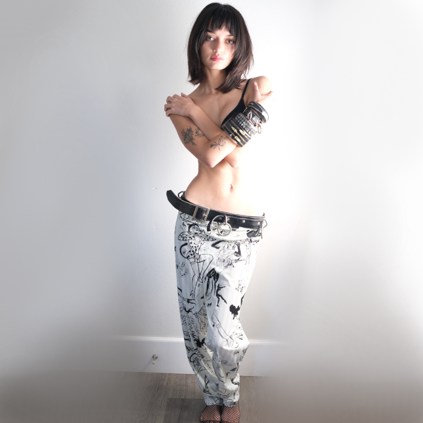 B!tch Print Pant