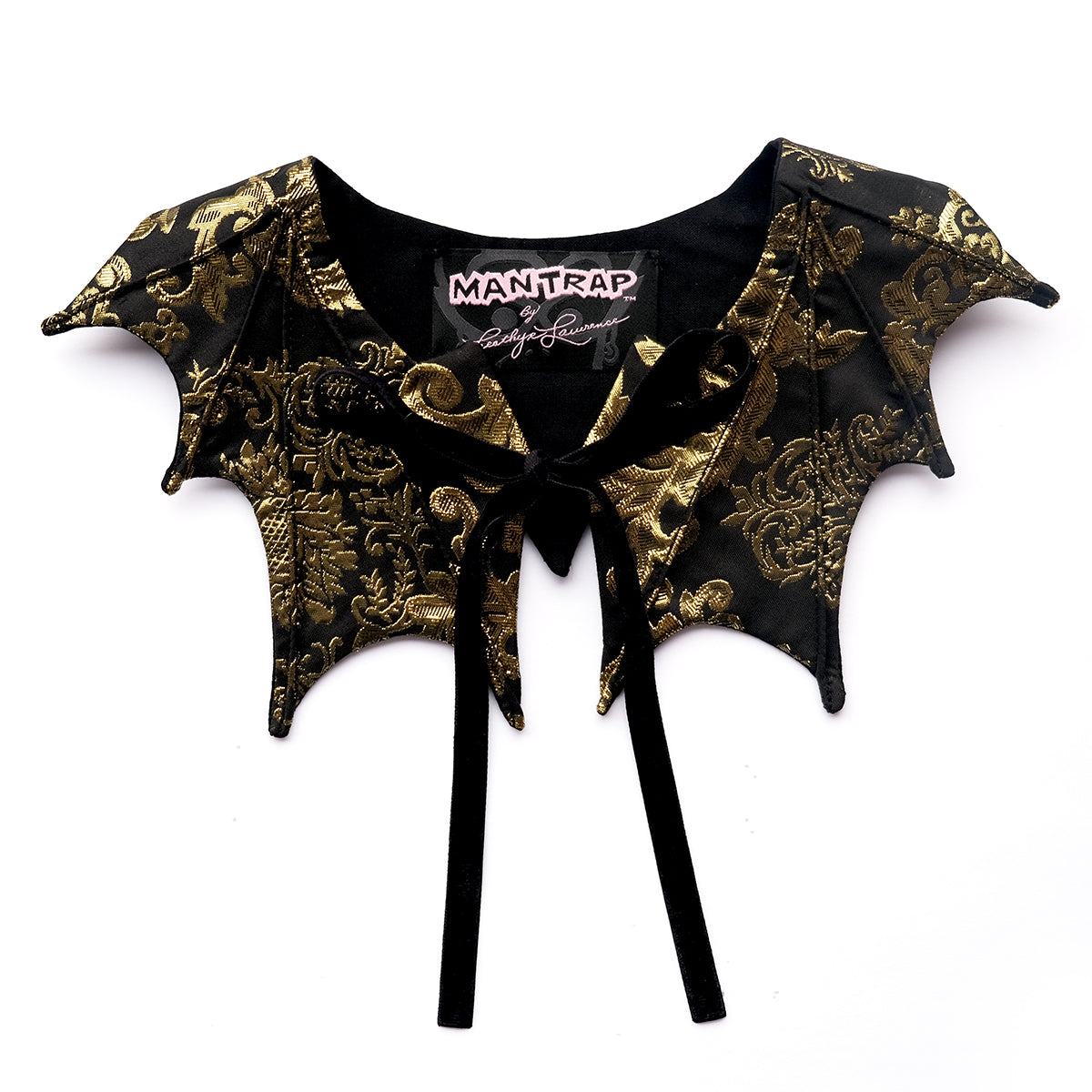 Gold Baroque Bat Collar