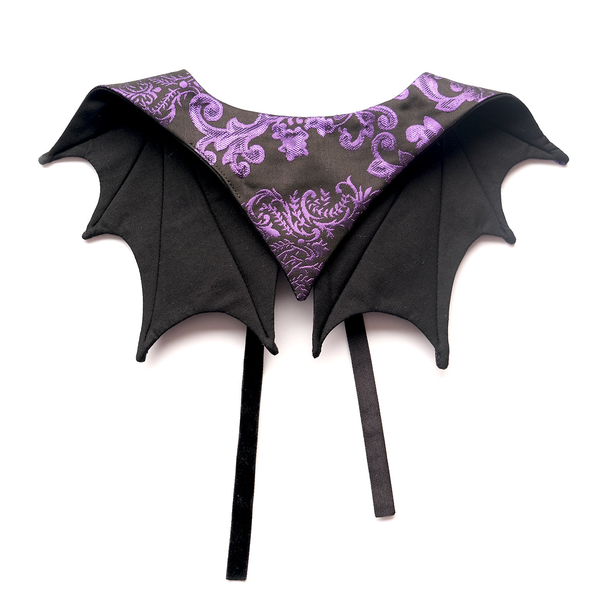 Purple Baroque Bat Collar