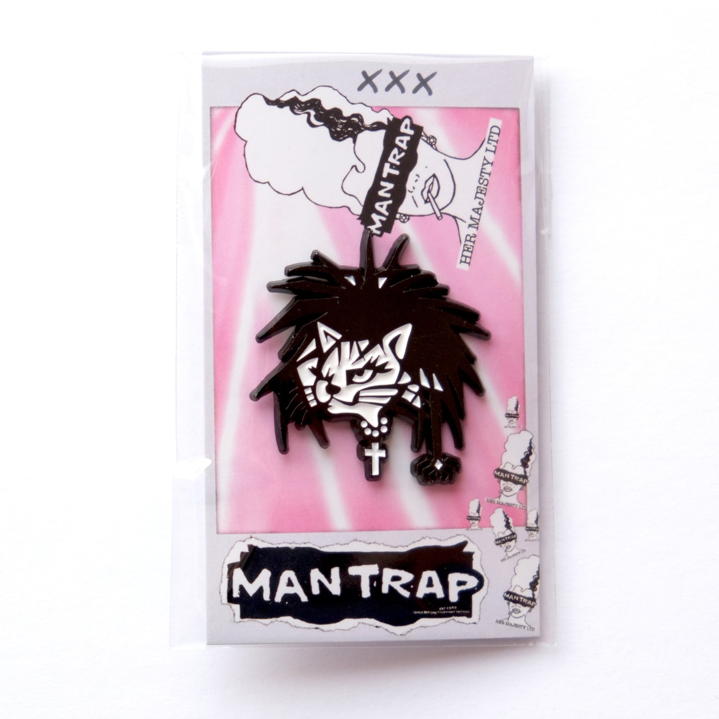 Goth Kitty Pin