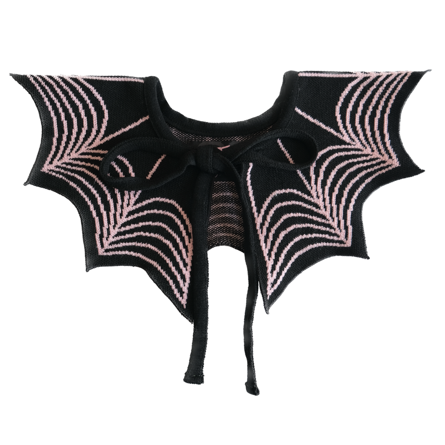 Baby Pink Spiderweb Collar