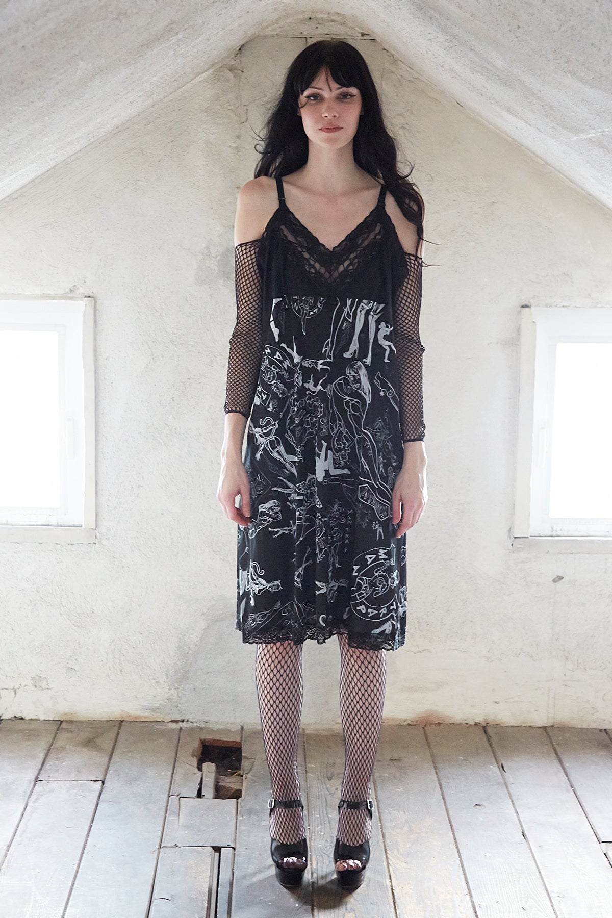 Black B!tch Print Slip 5/5