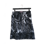 Load image into Gallery viewer, Black B!tch Print Slip Skirt

