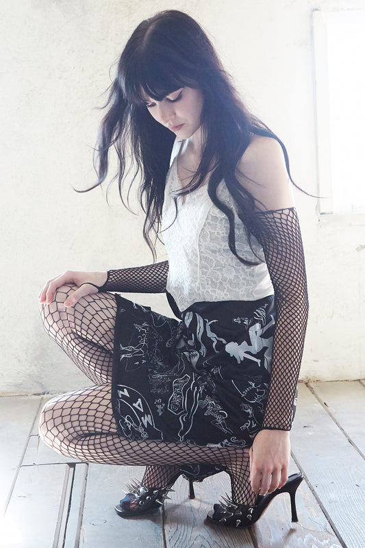 Black B!tch Print Slip 1/5