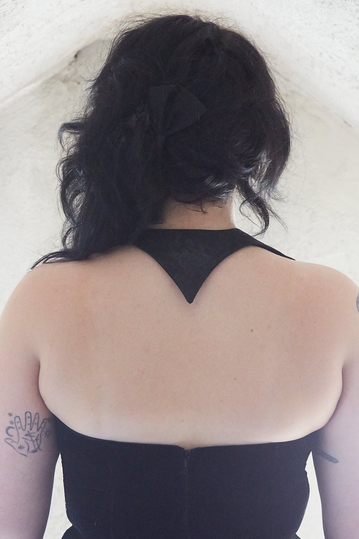 Black Baroque Bat Collar