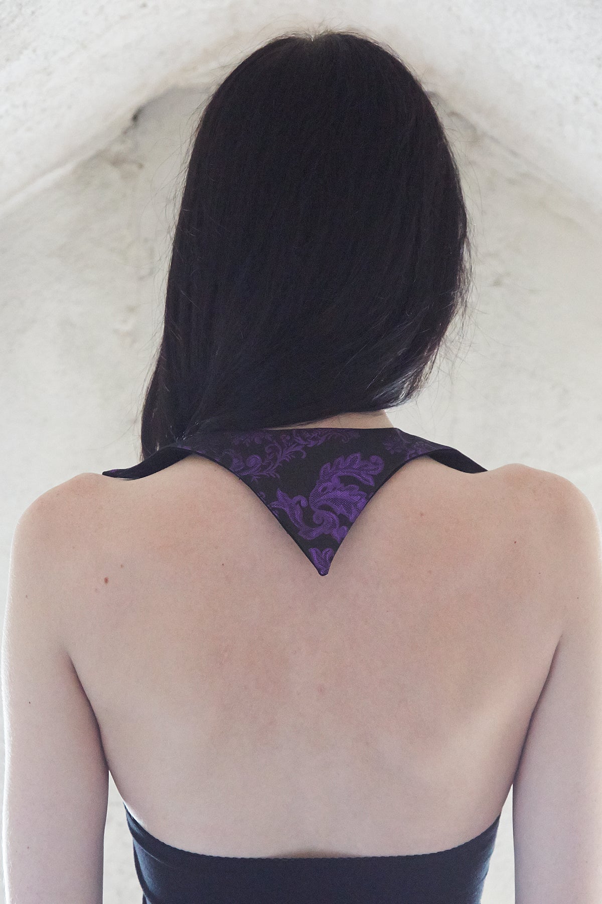 Purple Baroque Bat Collar