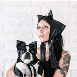 Load image into Gallery viewer, BLACK CAT SCARF
