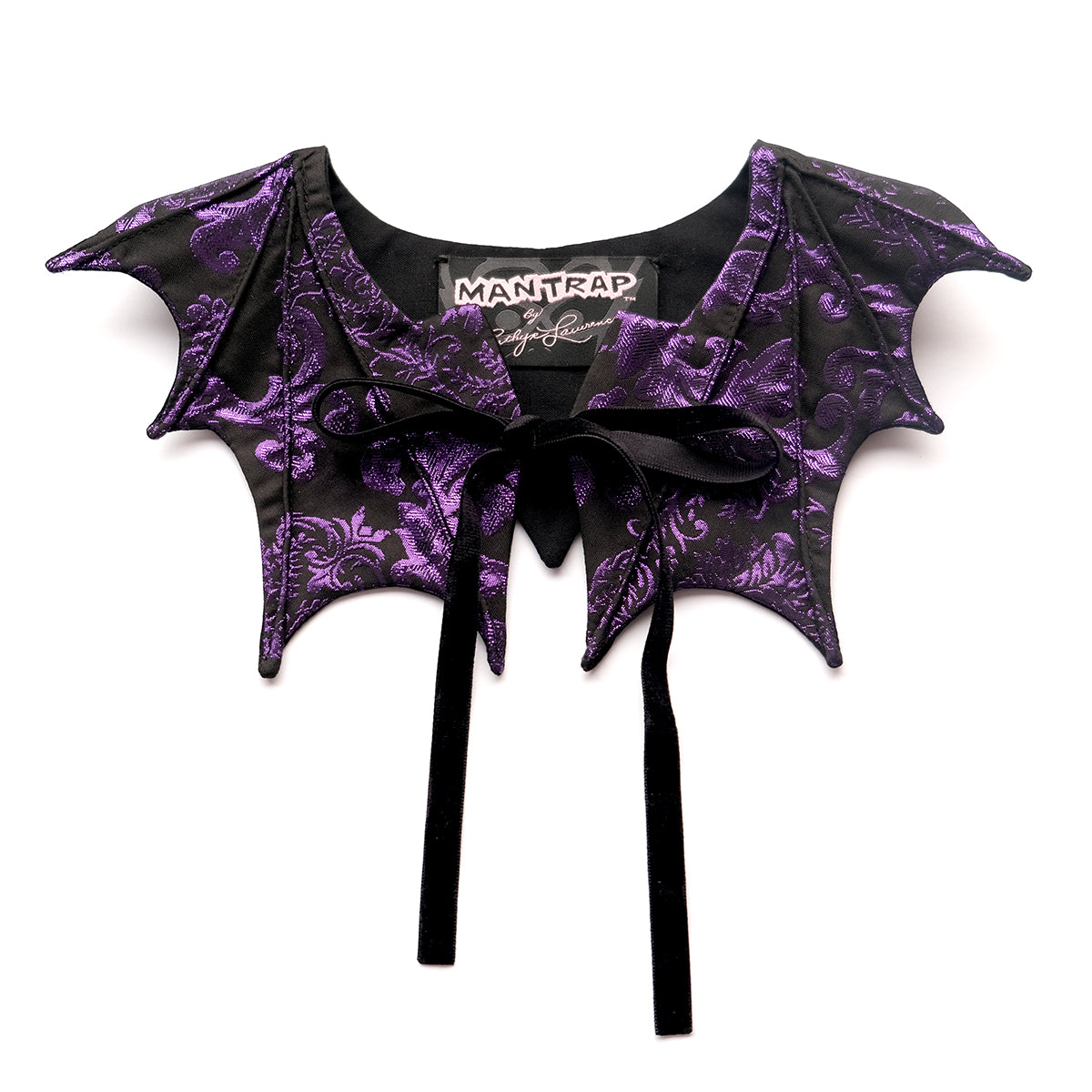 Purple Baroque Bat Collar
