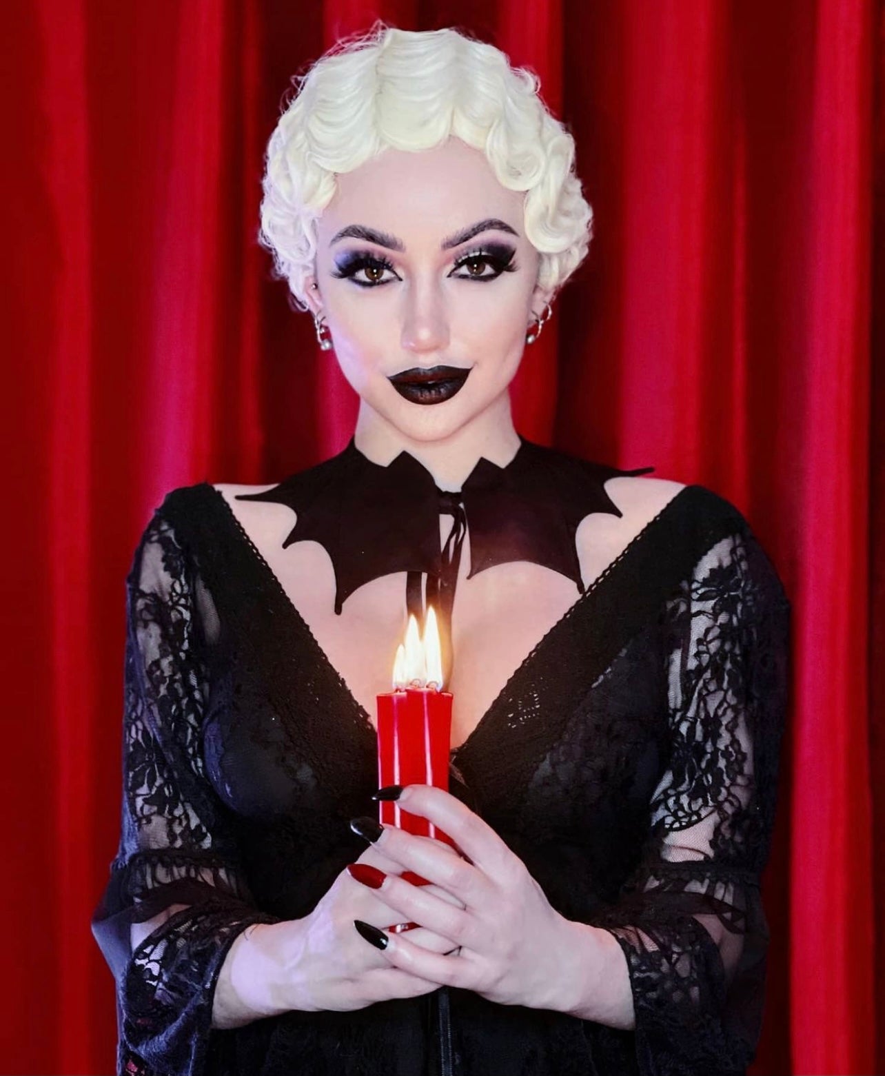 Bat Collar in Black