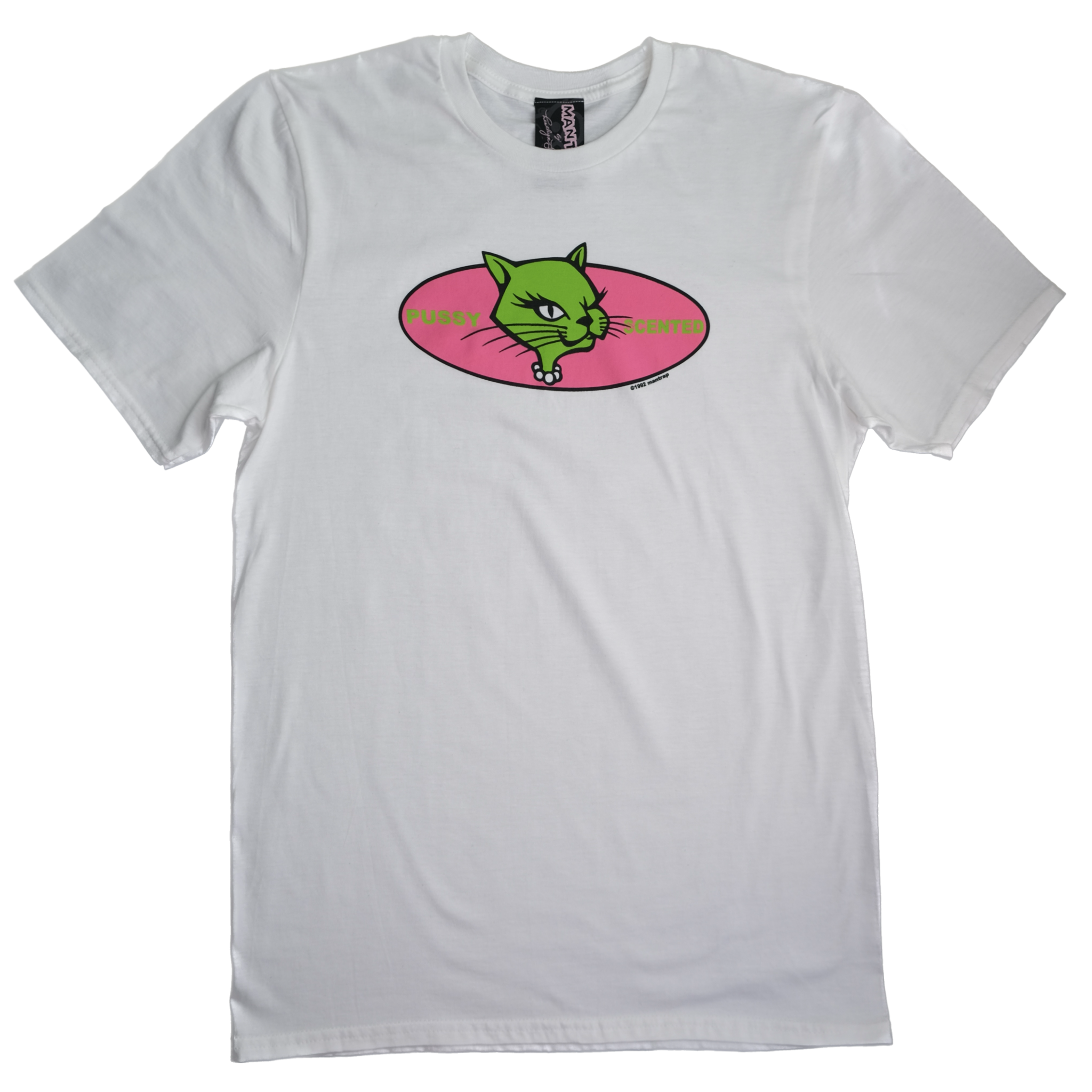 PU$$Y SCENTED TEE.