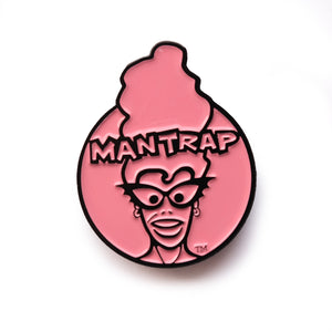 Lady Logo Pin