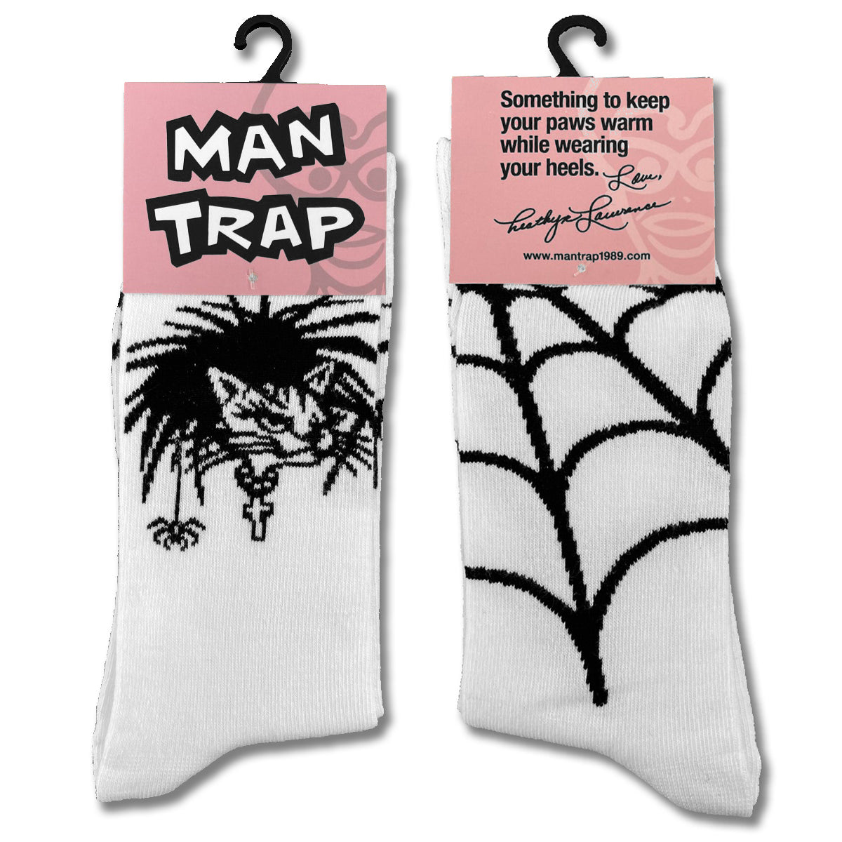 Goth Kitty Sock