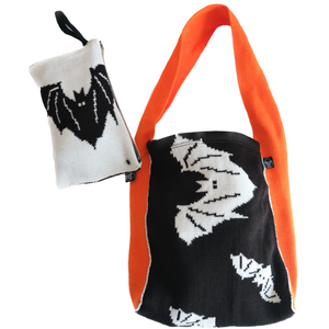 Batty Tote & Make-Up Bag